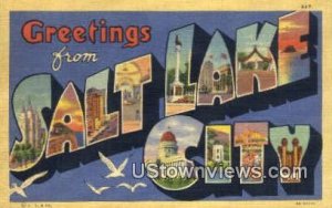 Greetings from - Salt Lake City, Utah UT  