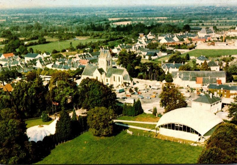 Chateau Sainte Mere Eglise The Airborne Museum Aerial View