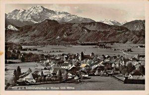 SCHONFELDSPITZE u HOHEN GOLL AUSTRIA~1941 FELDPOST PHOTO POSTCARD