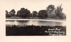 Round Pond miner sanctuary real photo Kingsville Kansas