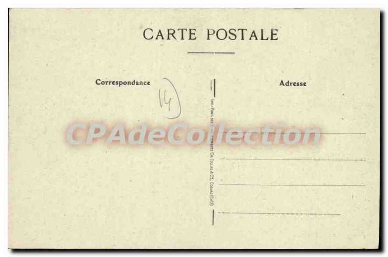 Postcard Old Canal Caen La Mer