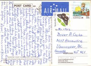 Greetings from Sunshine Coast Queensland Australia AU Multiview Postcard D34