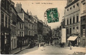 CPA LAON La rue du bourg (157312)