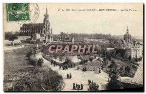 Old Postcard Environs de Rouen Bonsecours View Plateau