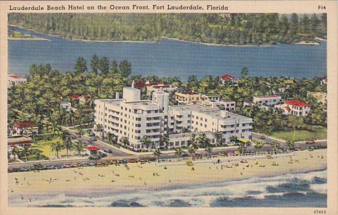 Florida Fort Lauderdale The Lauderdale Beach Hotel 1942