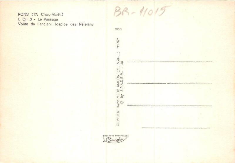 BR11015 Pons Le passage france