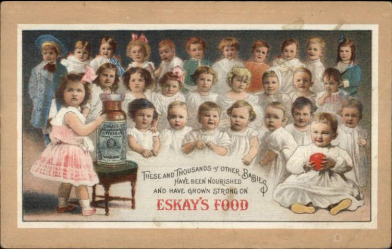 Eskay's Baby Food c1910 Postcard