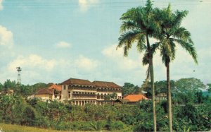 Indonesia Grand Building Airlangga University Malang Surabaya Postcard 07.54