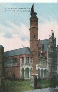 Belgium Postcard - Exposition de Bruxelles 1910 - Pavillon Ville De Gand  2849