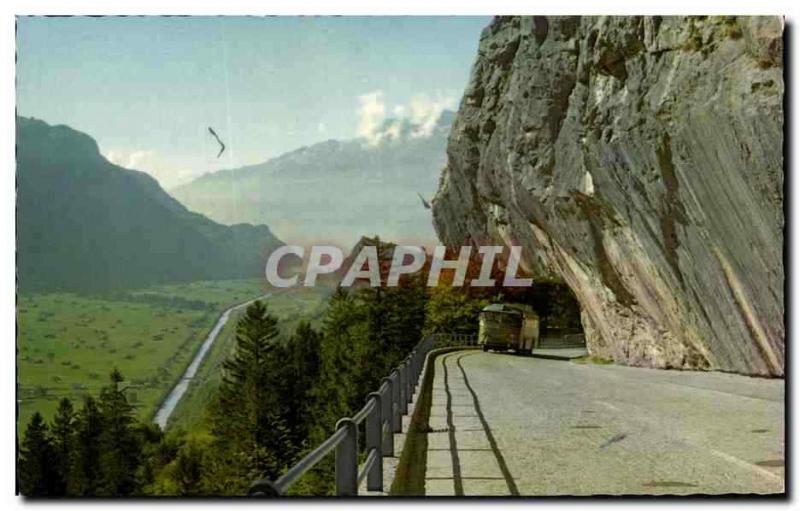 CPA Brunigpass Blick ins Aaretal gegen Brienz Suisse