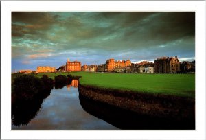 Vintage Postcard Old Course, St Andrews, Fife, Scotland Golf 5x7 CA19