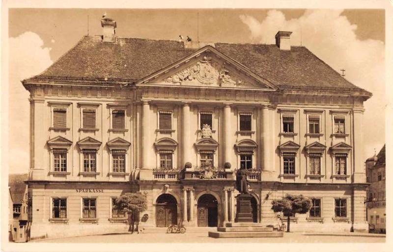 Lauingen Bavaria Germany birds eye view Rathaus real photo pc Z22956