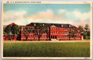 United States Veterans Hospital Boise Idaho ID Medical Building Postcard