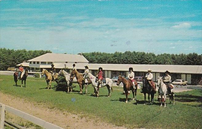 New Hampshire Wolfeboro Allen A Resort Horseback Riders 1979