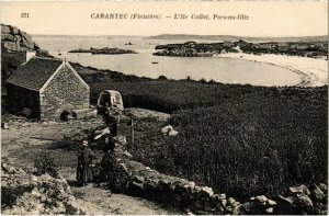 CPA Carantec- Ile Callot, Pors an Illiz FRANCE (1025740)