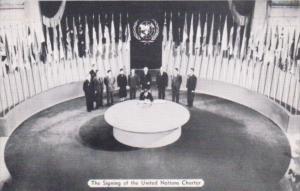 New York City Signing Of The United Nations Charter Real Photo