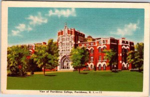 Postcard SCHOOL SCENE Providence Rhode Island RI AM1417