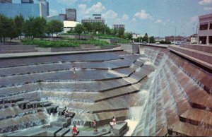 Texas Fort Worth Water Garden Near Convention Center 1980