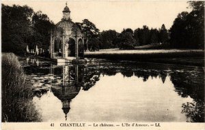 CPA Chantilly- Le Chateau , Ile d'Amour FRANCE (1008741)