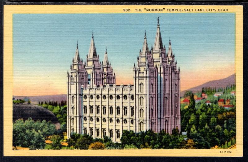 The Mormon Temple,Salt Lake City,UT