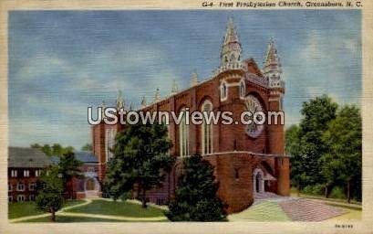 First Presbyterian Church in Greensboro, North Carolina