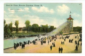IL - Chicago. Riverview Exposition, Shoot the Chutes Amusement