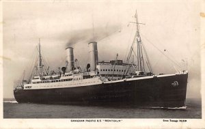 SS Montcalm Canadian Pacific Ship 1933 