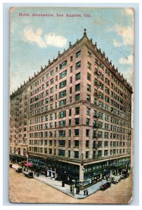C.1910 Hotel Alexandria, Las Angeles, Cal. Postcard F103E