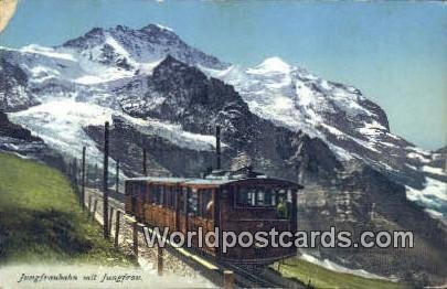 Jungfraubahn Jungfrau Swizerland Unused 