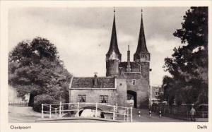 Netherlands Delft Oostpoort Real Photo
