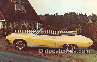  Winsted, Conn, USA Postcard Post Card 1969 Buick Skylark Custom Convertible