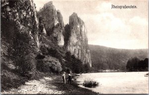 Germany Rheingrafenstein Vintage Postcard C012