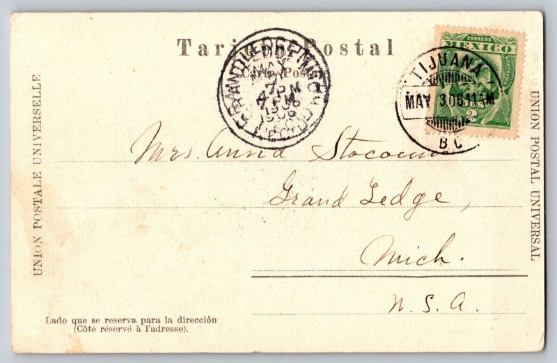 Postcard Cathedral of Mexico 1908