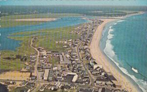 Maine Wells Beach Airview