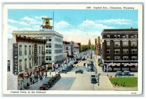 1939 Capitol Ave. Capitol Dome Exterior View Building Cheyenne Wyoming Postcard