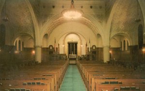 Vintage Postcard Sanctuary National Presbyterian Church Washington D. C.