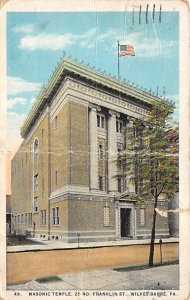 Masonic Temple Wilkes-Barre, Pennsylvania USA 1925 