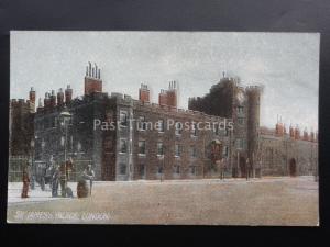 London St. James's Palace c1905 - Old Postcard