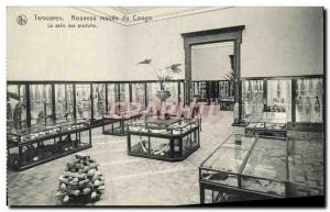 Old Postcard Tervueren New Museum of Congo Room Produlls