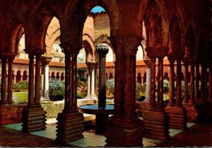 Italy Palermo Monreale Interno del Chiostro