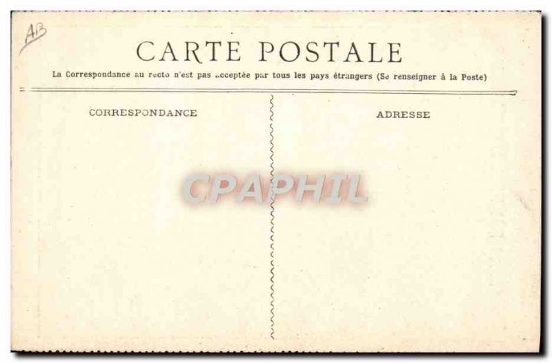 Postcard Old Train Railways & # 39Orleans Touraine Folklore