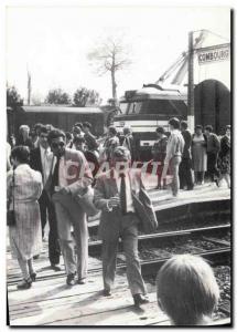 Postcard Modern Combourg Station Saturday, May 18, 1985 Inauguration of renov...