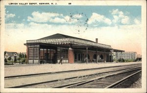 Newark New Jersey NJ Train Station c1900s-20s Postcard