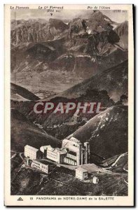 Old Postcard Panorama of Our Lady of La Salette