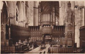 England York York Minster The Choir Looking West