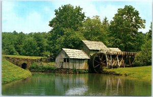 Postcard - Historic Mabry Mill, Blue Ridge Mountains - Virginia