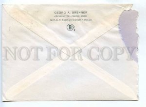 273163 GERMANY 1965 year Alpirsbach special cancellation