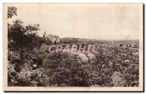 Old Postcard Chateaudun The castle and the valley of the Loir