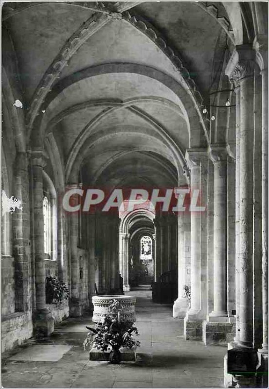 Postcard Modern Romsey Abbey Hampshire North Aisle