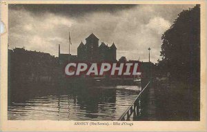 Postcard Old Annecy (Haute Savoie) Thunderstorm Effect